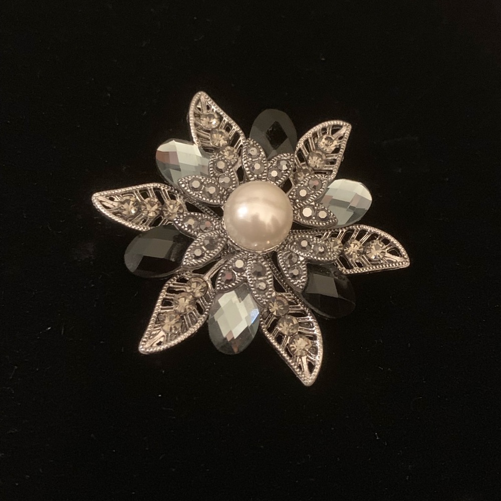 NWOT Premier Designs Pearl’s Night Out Pin